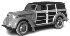 Car model Moskvich-400-422