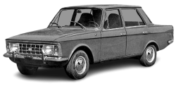 Car model Moskvich-2141 3-5-4