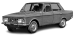 Car model Moskvich-2141 3-5-4